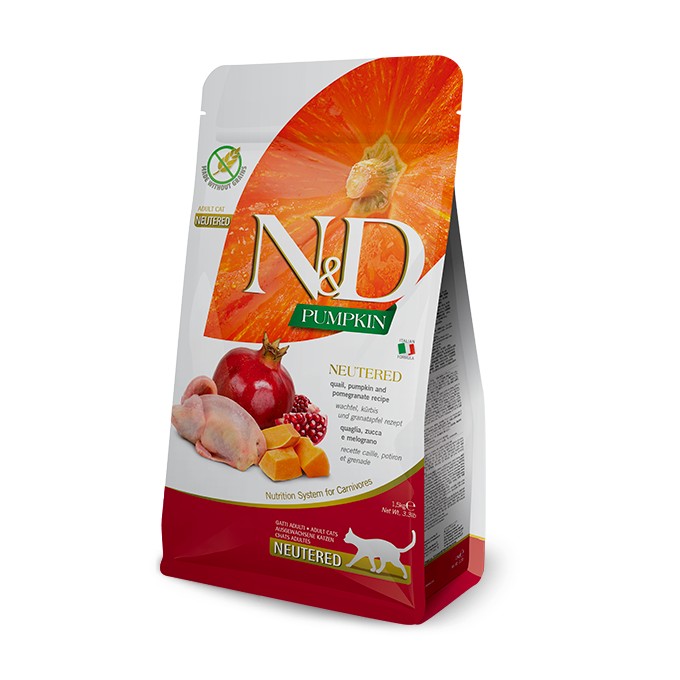 N&D Pumpkin: Quail, Pumpkin & Pomegranate Neutered