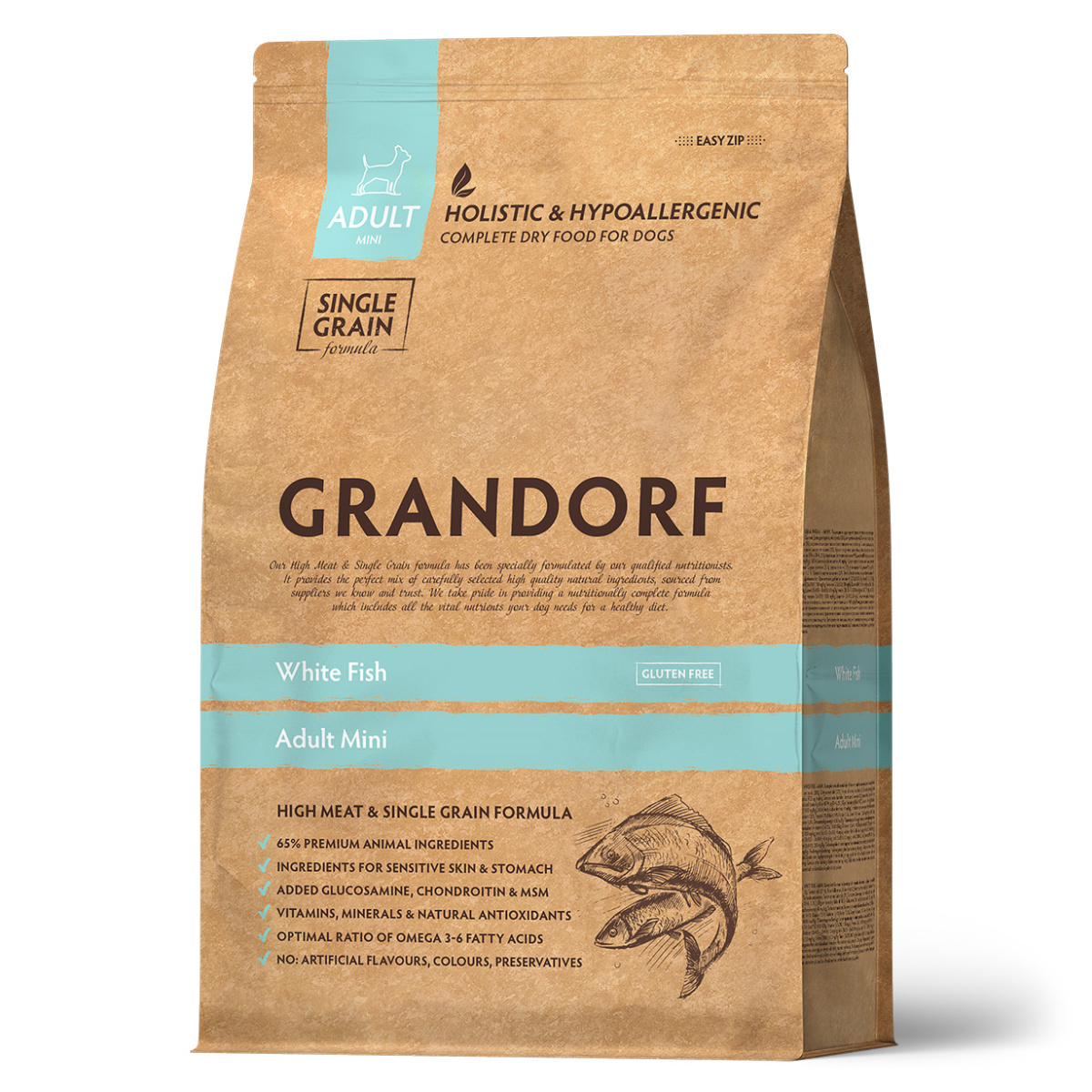 Grandorf Adult Mini White Fish