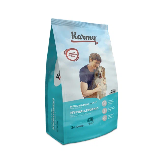 Karmy Hypoallergenic Medium & Maxi (ягненок с рисом)