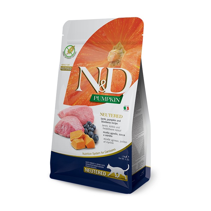 N&D Pumpkin: Lamb, Pumpkin & Blueberry Neutered