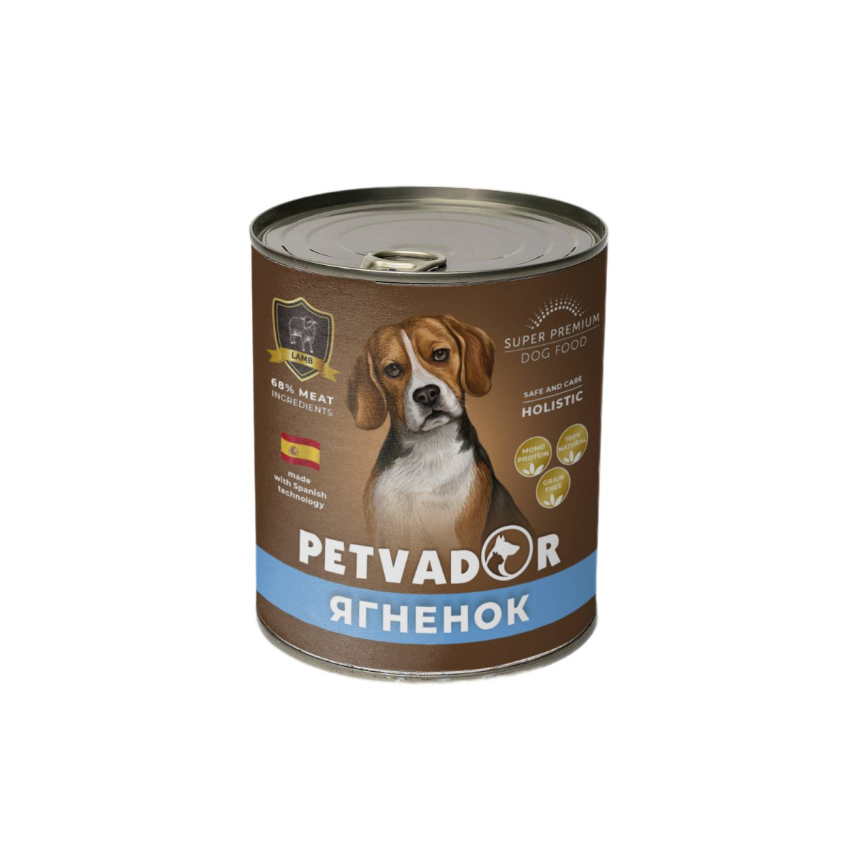 Влажный корм для собак Petvador (ягненок)