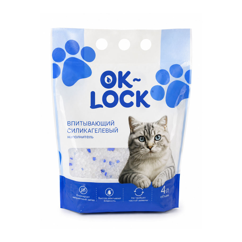 Силикагелевый наполнитель OK-LOCK