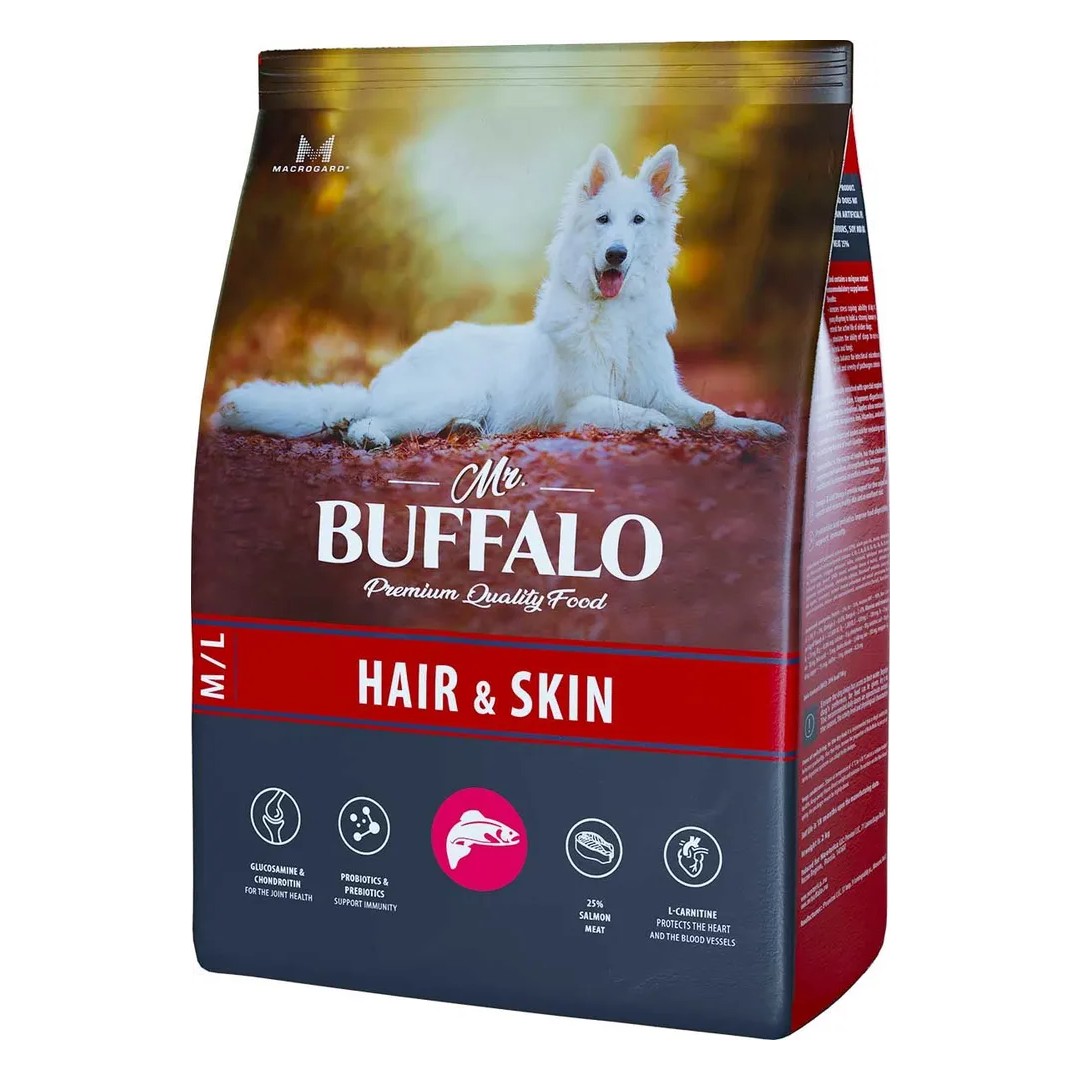 Mr. Buffalo Hair & Skin (с лососем)