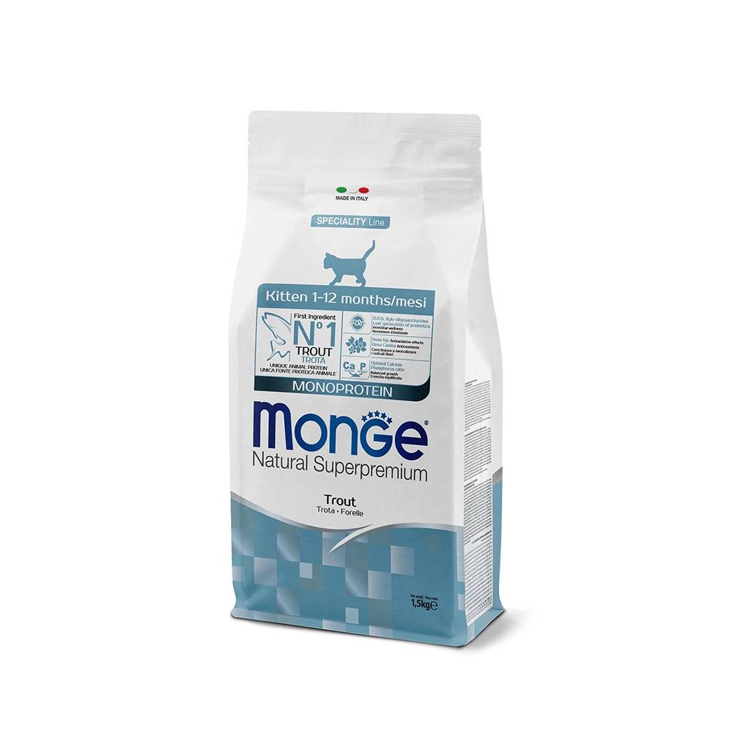 Monge Cat Speciality Line Monoprotein для котят и беременных кошек, из форели