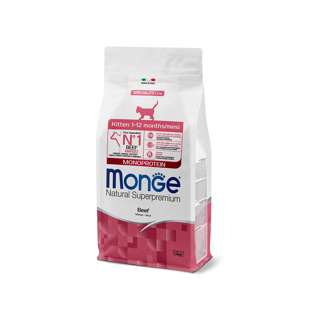 Monge Cat Speciality Line Monoprotein для котят и беременных кошек, из говядины