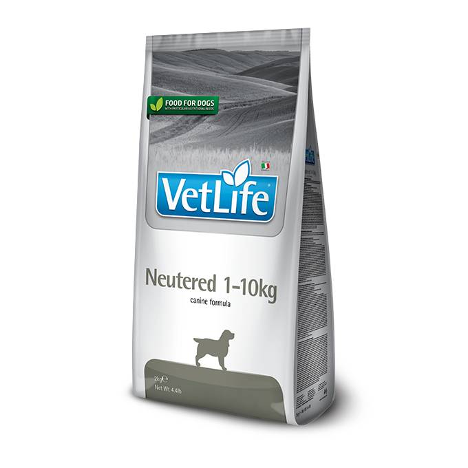 Vet Life Dog Neutered 1-10kg